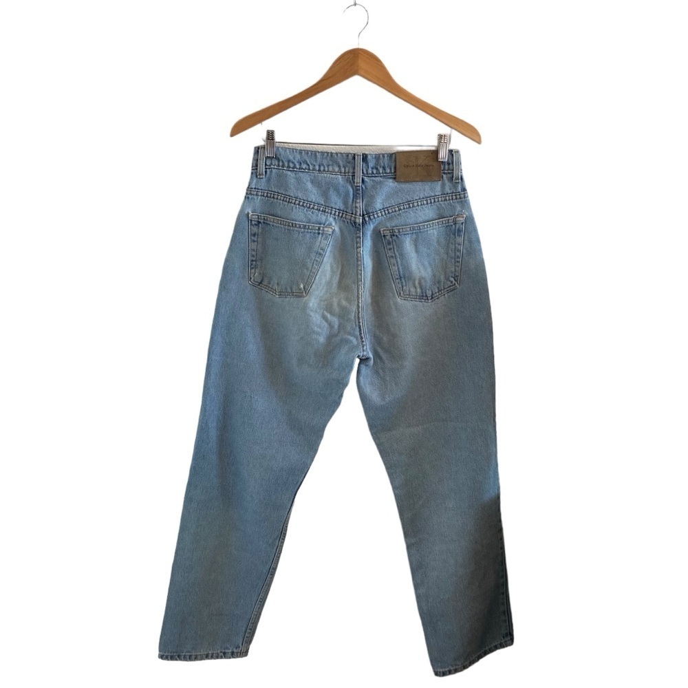 Calvin Klein Vintage Standard Straight Fit Jeans Unisex - Picture 8 of 13